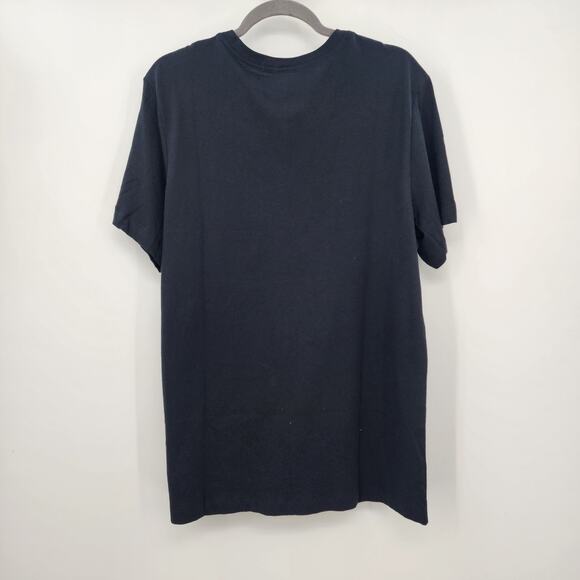New NWT‎ Nike Men's The Nike Tee Dri- Fit Black Logo Size Large - Picture 2 of 5